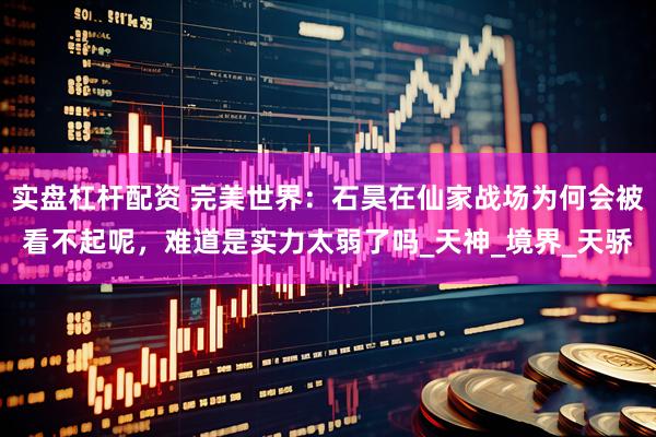 实盘杠杆配资 完美世界：石昊在仙家战场为何会被看不起呢，难道是实力太弱了吗_天神_境界_天骄
